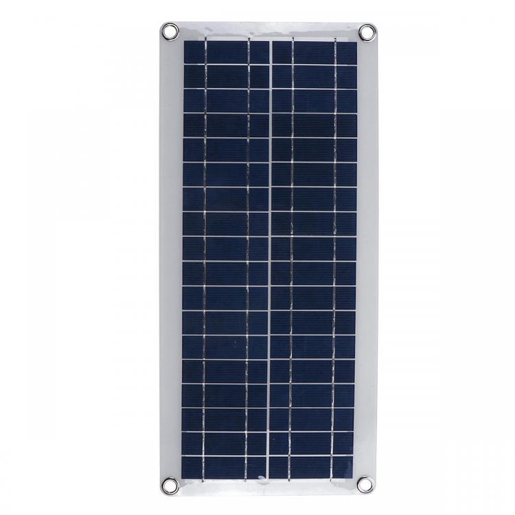 shopping אלקטרוניקה וערכות עשה זאת בעצמך DC 12V/18V Solar Panel Double 5V USB Port Charging Battery Charger For Camping Traveling