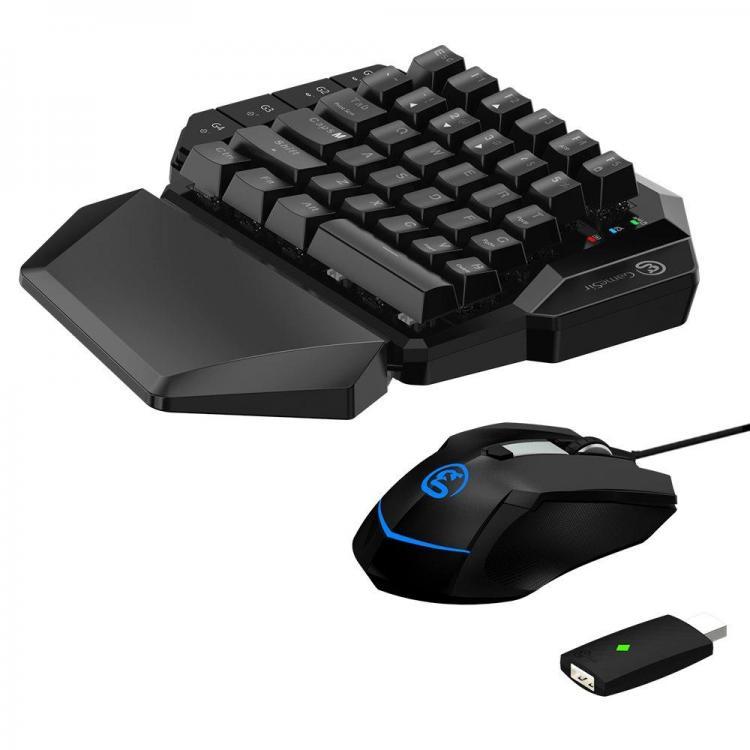 shopping משחקי וידאו וציוד Gamesir VX AimSwitch Keyboard Mouse Gamepad Converter Single Hand Mechanical Keyboard For PS4/PS3/Xbox One/Nintendo Switch/PC