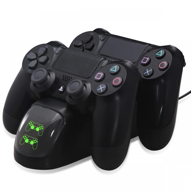 shopping משחקי וידאו וציוד Charging Dock Station Stand For PlayStation 4 PS4 Game Controller Charger PS4 Charger