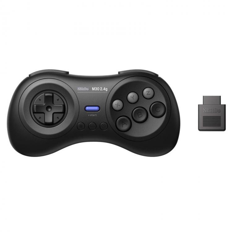 shopping משחקי וידאו וציוד 8bitdo M30 2.4G Wireless Mega Gamepad Game Controller for Nintendo Switch for Windows PC