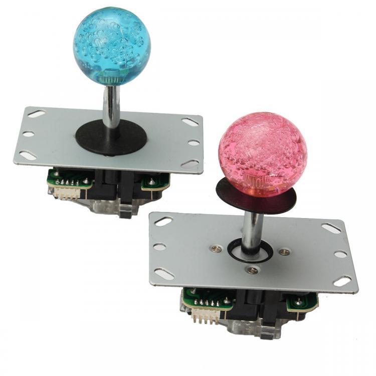 shopping משחקי וידאו וציוד 2 Player USB Bundle Kit 2 PC 4/8 Way Joystick Push Button for Arcade MAME Game