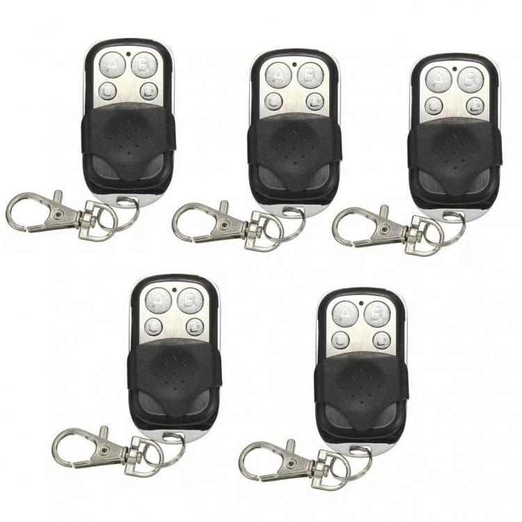 shopping אבטחה והגנה 5Pcs DANIU 433mhz Electric Cloning Universal Gate Garage Door Remote Control Fob Key Fob