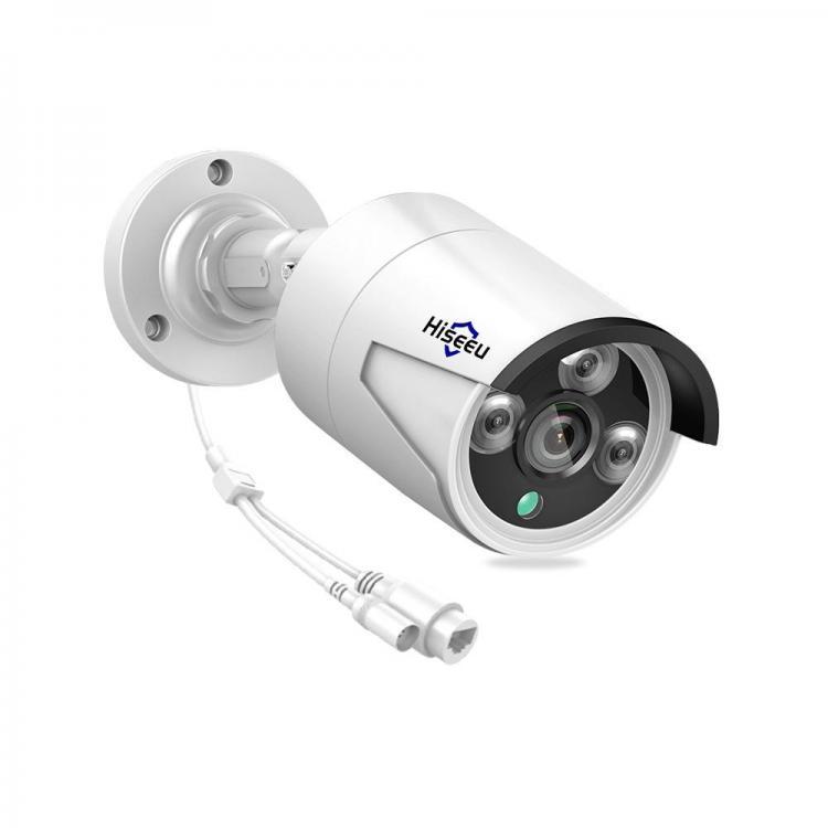 shopping אבטחה והגנה Hiseeu HB624 H.265 4MP Security IP Camera POE ONVIF Outdoor Waterproof IP66 CCTV P2P Video Camera