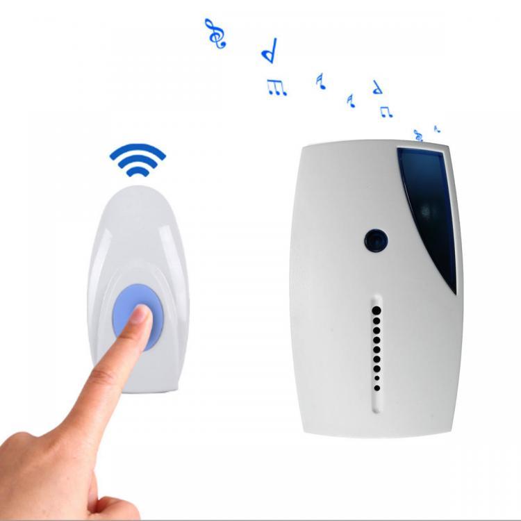 shopping אבטחה והגנה 36 Tune Chimes Songs Waterproof LED Wireless Doorbell Remote Control Music Doorbell