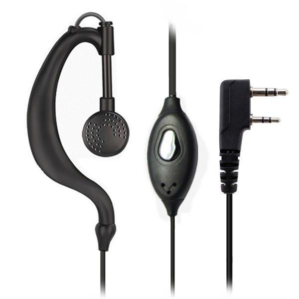 shopping אבטחה והגנה 2 Pin Security Headset Earpiece Earphone Mic for Motorola Walkie Talkie Radio
