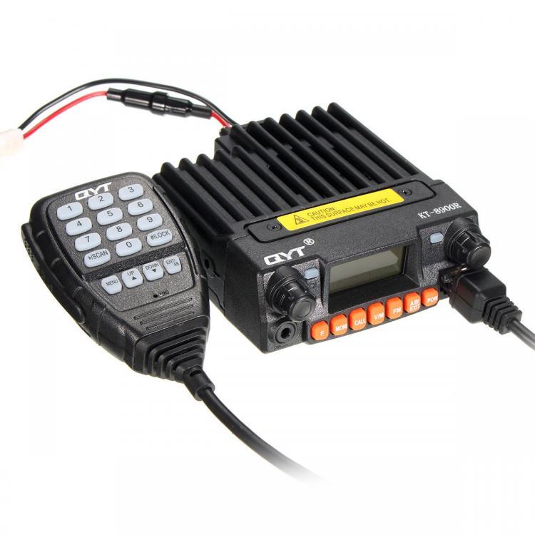 shopping אבטחה והגנה QYT KT-8900R Mini Transceiver Tri Band Mobile Radio 136-174/240-260/400-480MHz