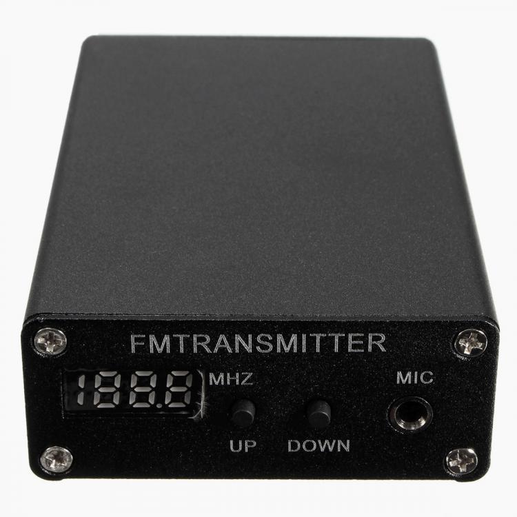 shopping אבטחה והגנה 5W Stereo Digital FM Transmitter FM Radio Transmitter Mini FM Radio Station