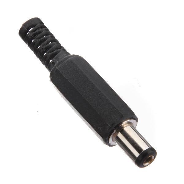 shopping אבטחה והגנה 2.1 x 5.5mm DC Power Male Plug Jack Adapter Connector For CCTV Camera