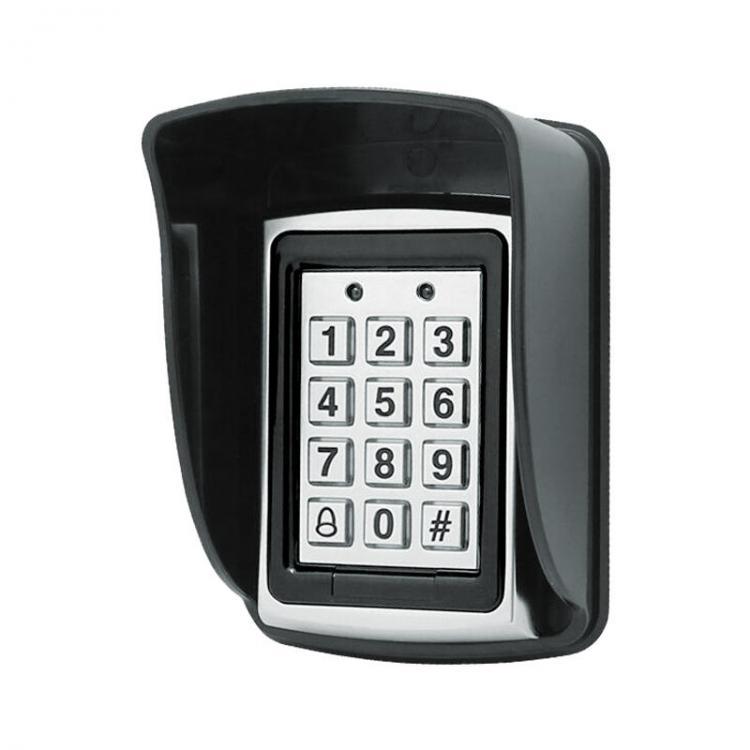 shopping אבטחה והגנה Waterproof Cover For Rfid Metal Access Control Keypad Rain Cover Black Rainproof Shell