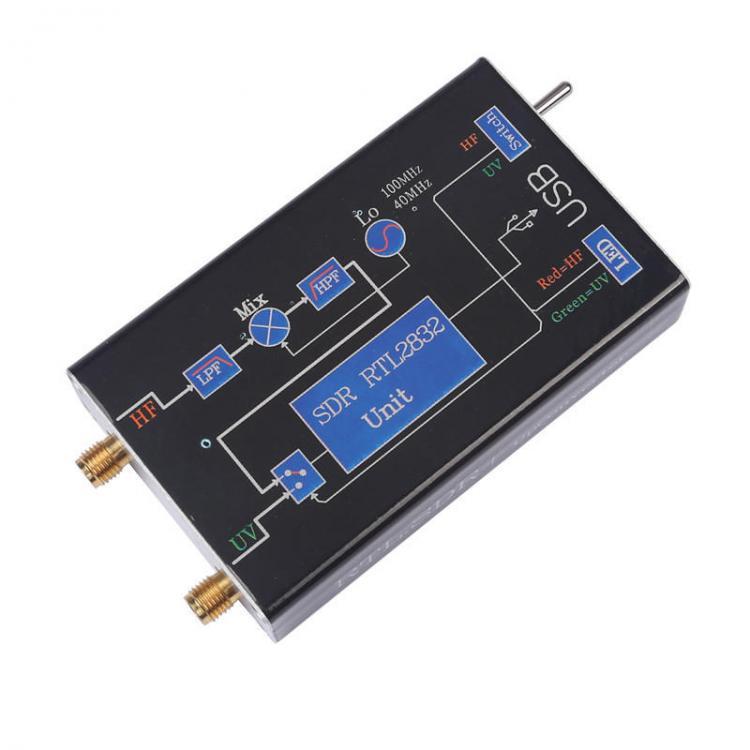 shopping אבטחה והגנה 100KHz-1.7GHz VHF UHF Full Band RTL.SDR+UpConverter SDR USB Tuner Receiver NFM FM DSB LSB CW