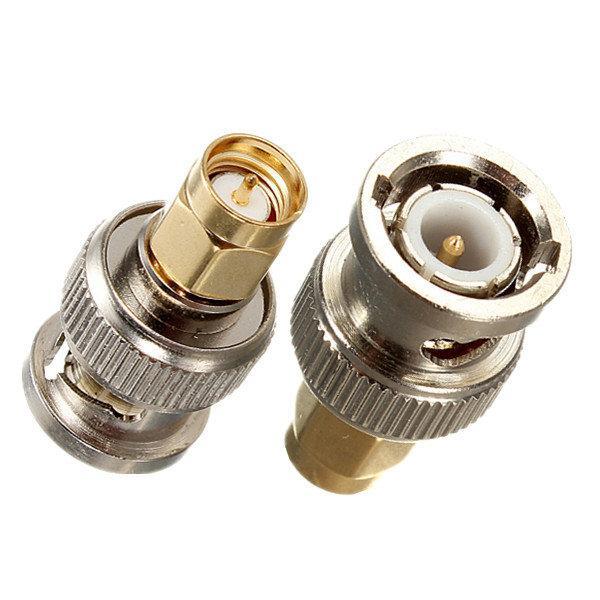 shopping אבטחה והגנה Alloy Steel BNC Male Plug To SMA Male Plug RF Adapter Connector