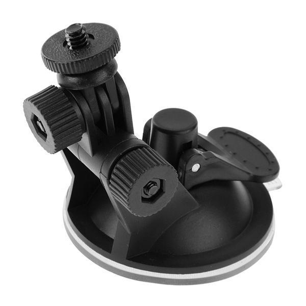shopping צילום ומצלמות PULUZ Car Wind Shield Suction Cup Holder Screw Mount Adapter Storage Bag for Gopro SJCAM Xiaomi Yi