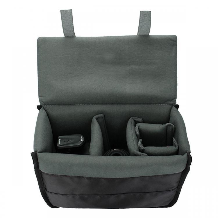 shopping צילום ומצלמות Insert Padded Camera Bag DSLR Inner Folding Divider Partition Protect Case