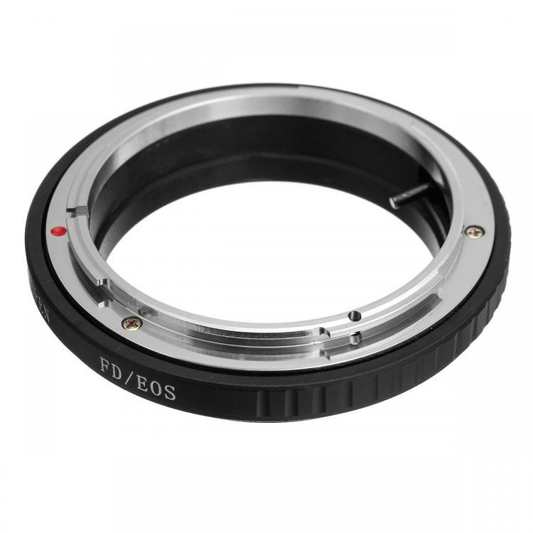 shopping צילום ומצלמות FD-EOS Mount Adapter Ring No Glass For Canon FD Lens To EOS EF Camera