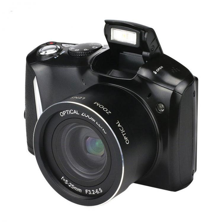 shopping צילום ומצלמות KOMERY CDR6 24MP 20X Zoom 720P HD 3.5 Inch Screen F3.2-6.5 Lens Mirrorless Digital Camera Night Version