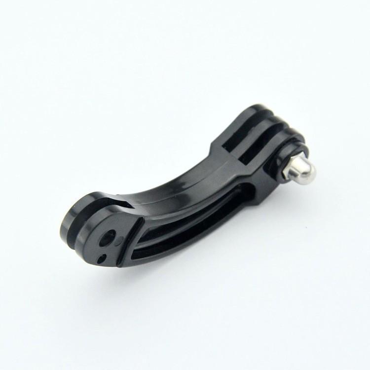 shopping צילום ומצלמות Helmet Short Bending Extension Arm Connector Mount for Gopro Hero 5 4 3 2 1 Camera Accessories