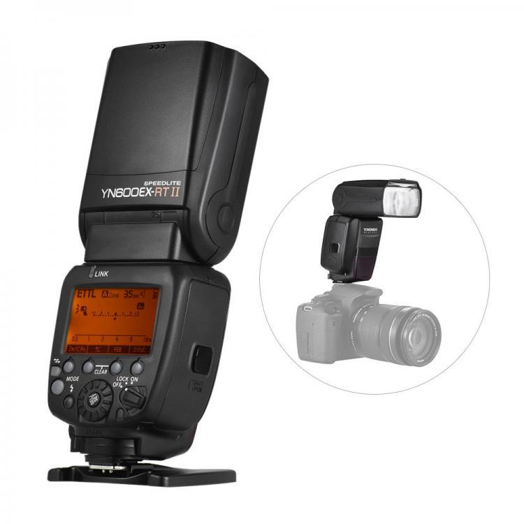 shopping צילום ומצלמות YONGNUO YN600EX-RT II 2.4G Wireless HSS Master TTL Flash Speedlite for Canon