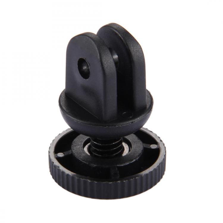 shopping צילום ומצלמות PULUZ PU212 Mini Size Screw Tripod Mount Adapter for GoPro HERO6 5 4 3+ 3 2 1 Xiaoyi