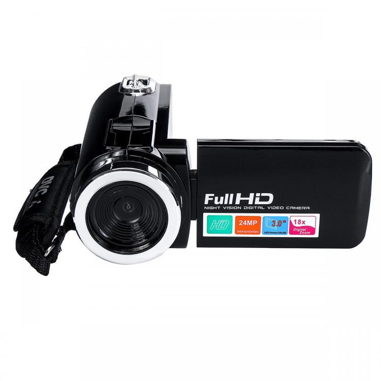 shopping צילום ומצלמות 4K Full HD 1080P 24MP 18X Zoom 3 Inch LCD Digital Camcorder Video DV Camera With Mic