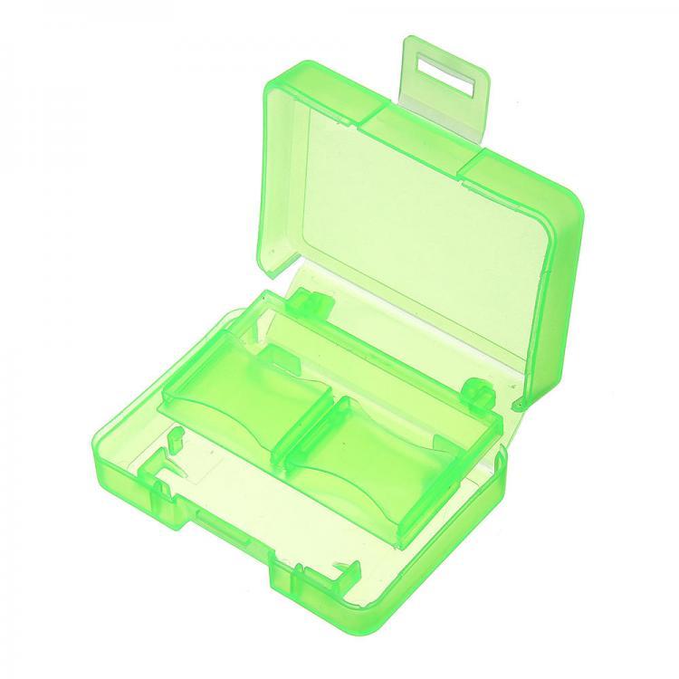 shopping צילום ומצלמות 3pcs Green Backpacker GK-1CF4SD Portable Memory Card Receiving Box Mobile TF Card Camera CF/SD Storage Card Box