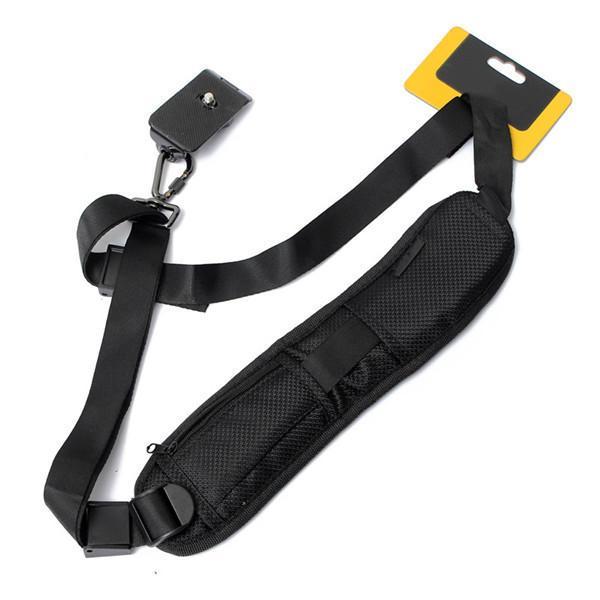 shopping צילום ומצלמות Nylon Shoulder Neck Strap Belt Sling For Canon Nikon EOS Camera DSLR SLR Black