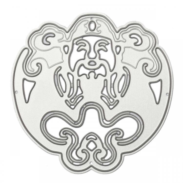 shopping צילום ומצלמות 7.3x7.3cm Fortune Pattern Scrapbooking DIY Album Card Paper Diary Craft Maker Metal Cutting Die