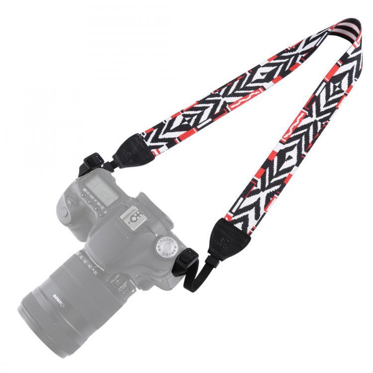 shopping צילום ומצלמות PULUZ PU6009B Retro Ethnic Style Multi-color Series Shoulder Neck Strap for SLR DSLR Camera