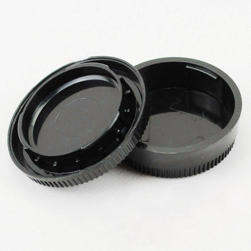 shopping צילום ומצלמות Rear Lens Cover and Camera Body Cap For Nikon D7000 D5100 D5000