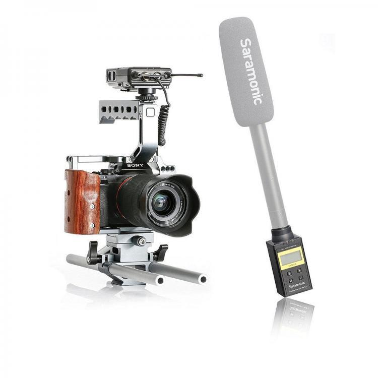 shopping צילום ומצלמות Saramonic UwMic9 TX-XLR9 UHF 514MHz-596MHz Wireless Microphone Transmitter for XLR Microphone DSLR Camera Professional Photography