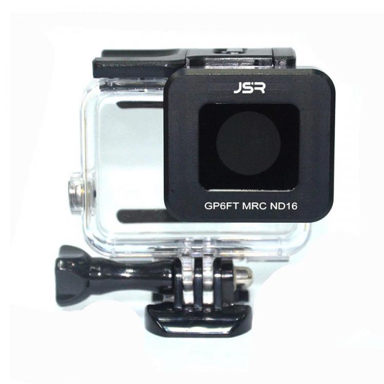 shopping צילום ומצלמות JSR ND16 Lens Filter Cover for Gopro 6 5 Sport Camera Original Waterproof Case