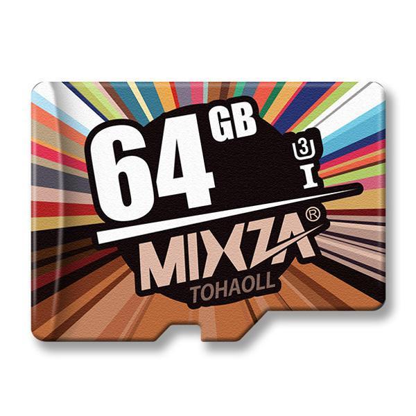 shopping צילום ומצלמות Mixza U3 64GB The Colorful Series High-speed Memory Card