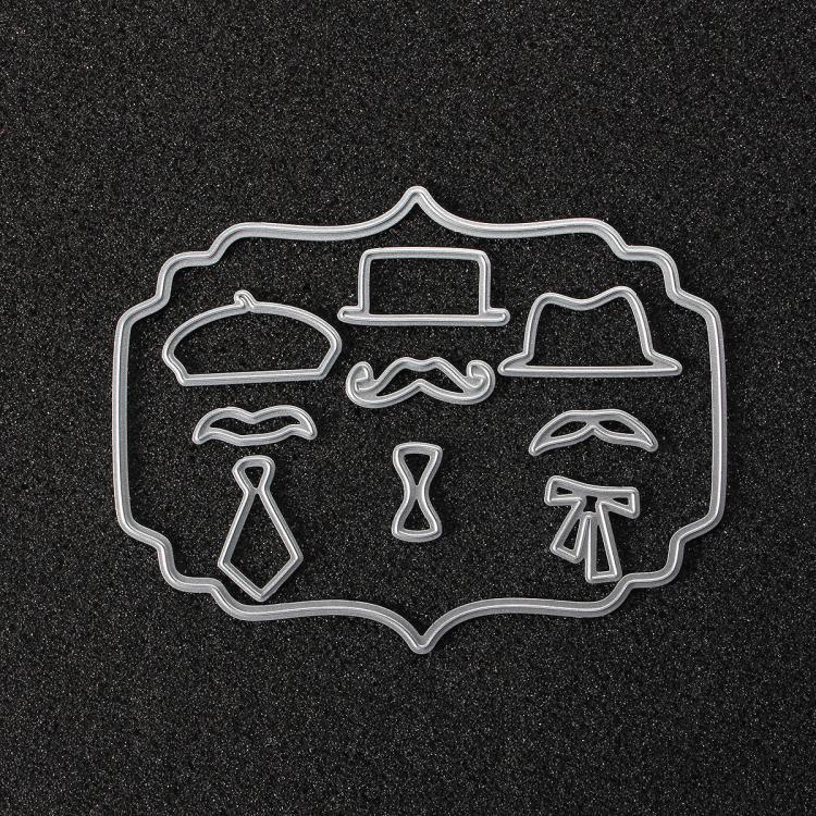shopping צילום ומצלמות 10 in 1 Hat Party Scrapbook Photo Album Paper Card DIY Cutting Dies