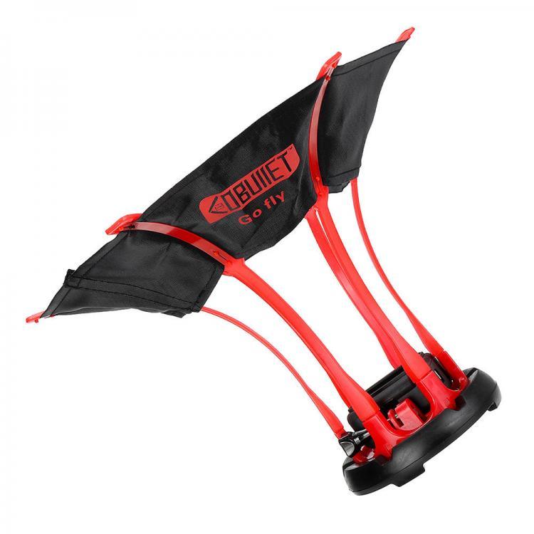 shopping צילום ומצלמות GoBullet GP350-B Go Fly Aerial View Bird Fly High Angle Shot Selfie Stick Parachute for Gopro Hero 6 5 4 3 Plus Sport Camera