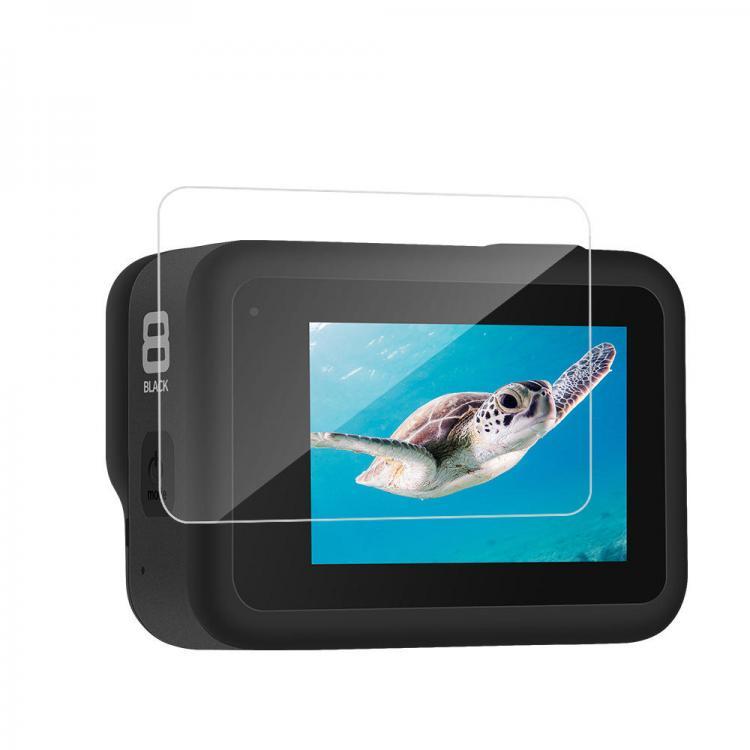 shopping צילום ומצלמות TELESIN GP-FLM-802 2 Set 9H Tempered Touch Screen Lens Protective Film for GoPro Hero 8 Black Action Camera