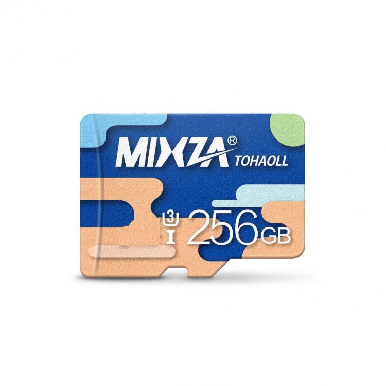 shopping צילום ומצלמות MIXZA Colorful Edition 256GB U3 TF Micro Memory Card for Digital Camera TV Box MP3 Smartphone
