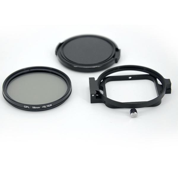 shopping צילום ומצלמות LINGLE 58mm CPL Filter Lens for Gopro Hero 5 Black Waterproof Housing Case