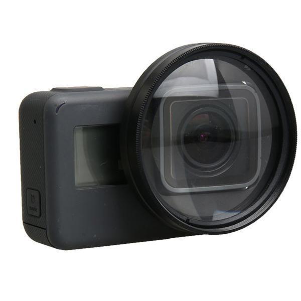 shopping צילום ומצלמות 52mm 10X Magnifier Close Up Lens for Gopro Hero 5 Sports Camera Accessories