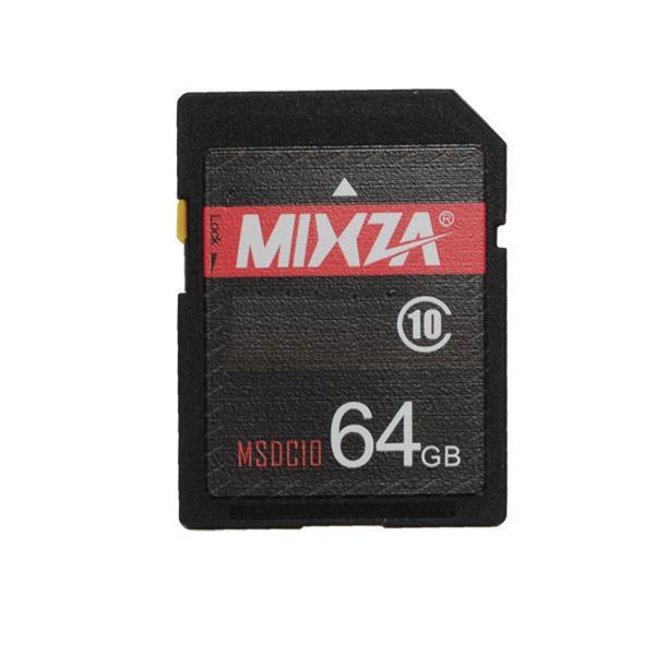 shopping צילום ומצלמות Mixza 64GB C10 Class 10 Full-sized Memory Card for Digital DSLR Camera MP3 TV Box