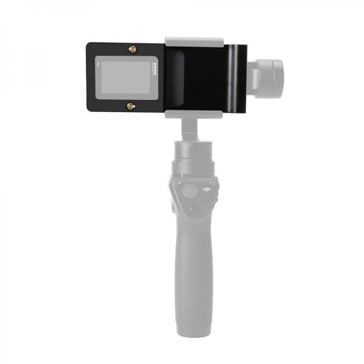 shopping צילום ומצלמות Switch Mount Plate Adapter for GoPro Hero Xiaoyi Action Cameras for DJI Zhiyun Smartphone Gimbal