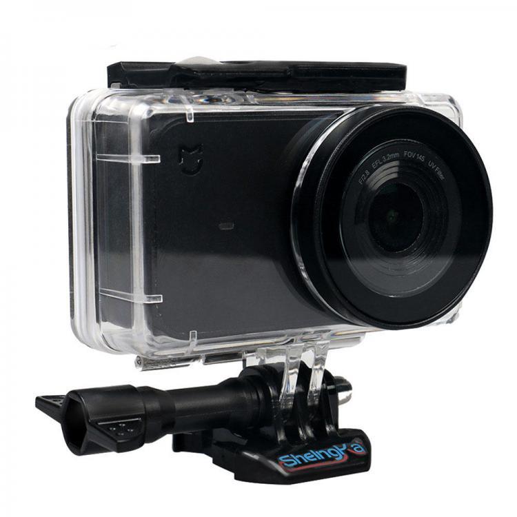 shopping צילום ומצלמות ShelngKa FLW083 45M Waterproof Protective Case Shell for Xiaomi Mijia 4K Mini Sports Action Camera