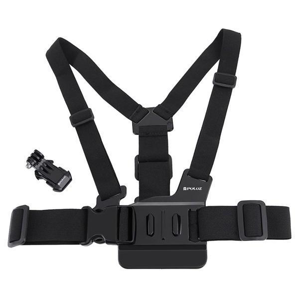 shopping צילום ומצלמות PULUZ Adjustable Mount Belt Chest Strap for Gopro SJCAM for Xiaomi Yi Action Camera
