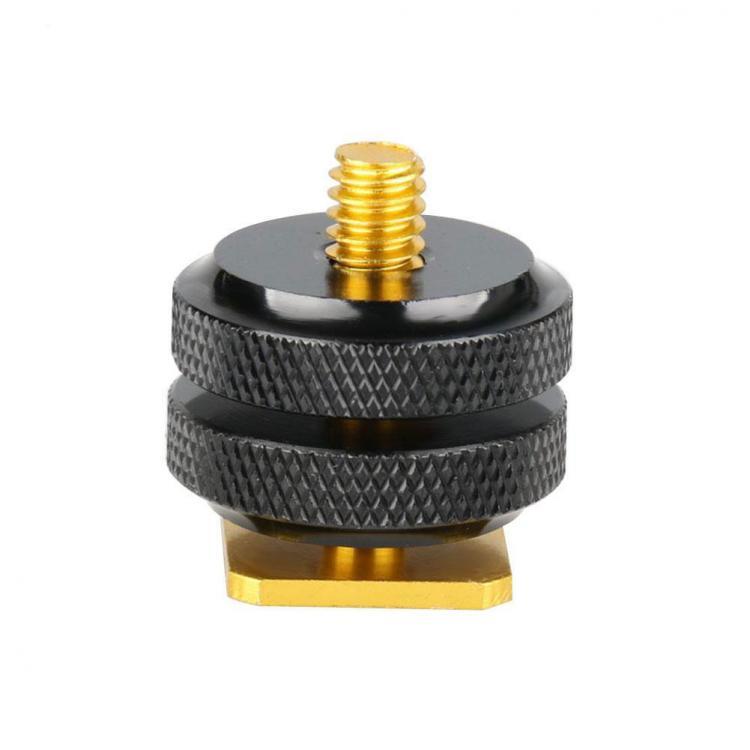 shopping צילום ומצלמות Hot Shoe Adapter Converter Mount 1/4 Inch Standard Screw for DLSR Camera