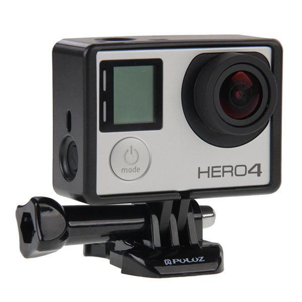 shopping צילום ומצלמות PULUZ Standard Border Frame Protective Housing with Screw Base Mount for Gopro Hero 4