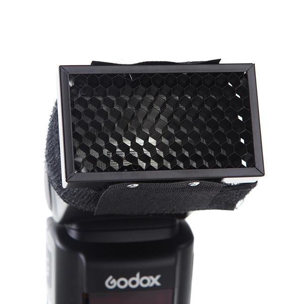 shopping צילום ומצלמות Godox HC-01 Honeycomb Grid Diffuser Softbox for Canon Nikon Pentax Godox YONGNUO Speedlite Flash