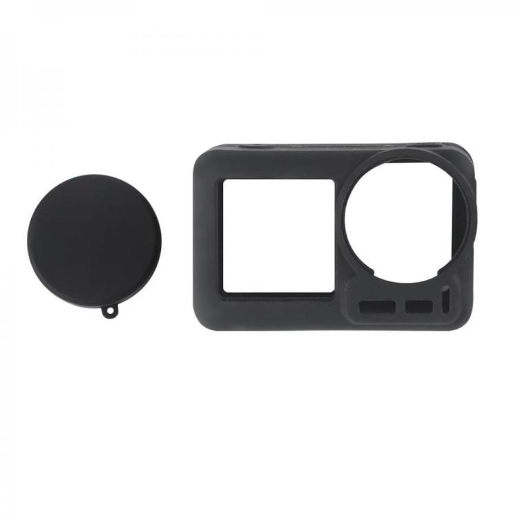 shopping צילום ומצלמות PULUZ PU330B Protective Housing Case with Lens Cover Cap for DJI Osmo Action Sports Camera