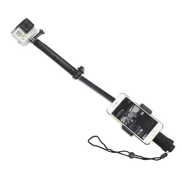 shopping צילום ומצלמות Three-Way Arm Mount Adjustable Monopod Stick Stand Bracket for GoPro Hero 4 3plus 3 SJ4000 SJ5000