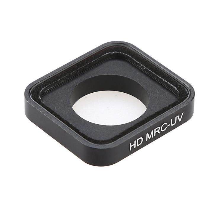 shopping צילום ומצלמות HD MRC UV Filter Diving Waterproof Lens Housing Case for GoPro HERO 5/ HERO 6 Action Camera