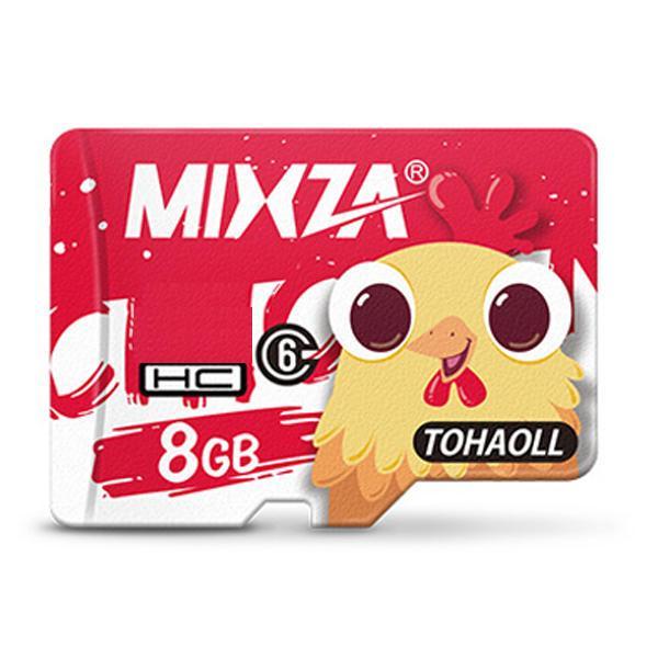 shopping צילום ומצלמות Mixza Year of the Rooster Limited Edition U1 8GB TF Micro Memory Card