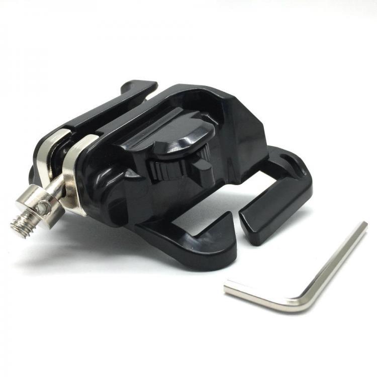 shopping צילום ומצלמות 1/4 inch Quick Release Plate Camera Waist Belt Buckle Hook Mount Hanger Holder for Canon Nikon DSLR