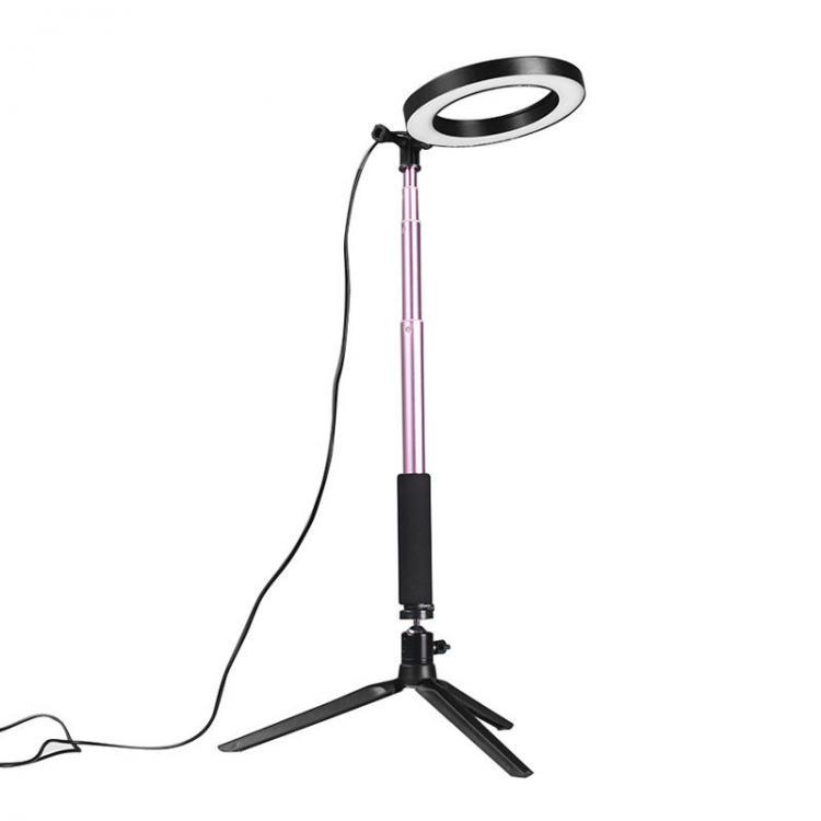 shopping צילום ומצלמות Yingnuo Dimmable 3500-5500k Selfie Studio Live Video Ring Light With Phone Holder for Youtube Tiktok Live Streaming